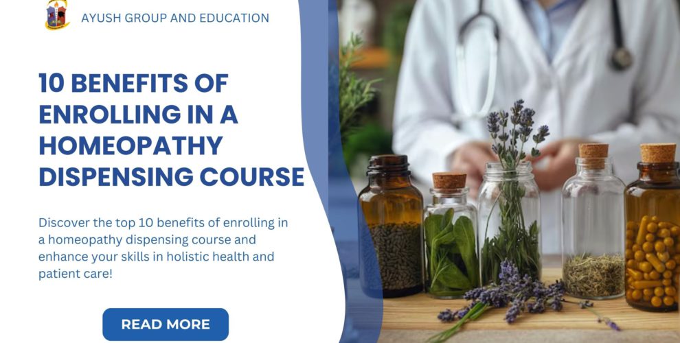 Homeopathy dispensing course