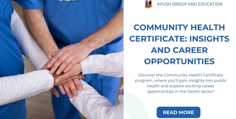 Community health Certificate program